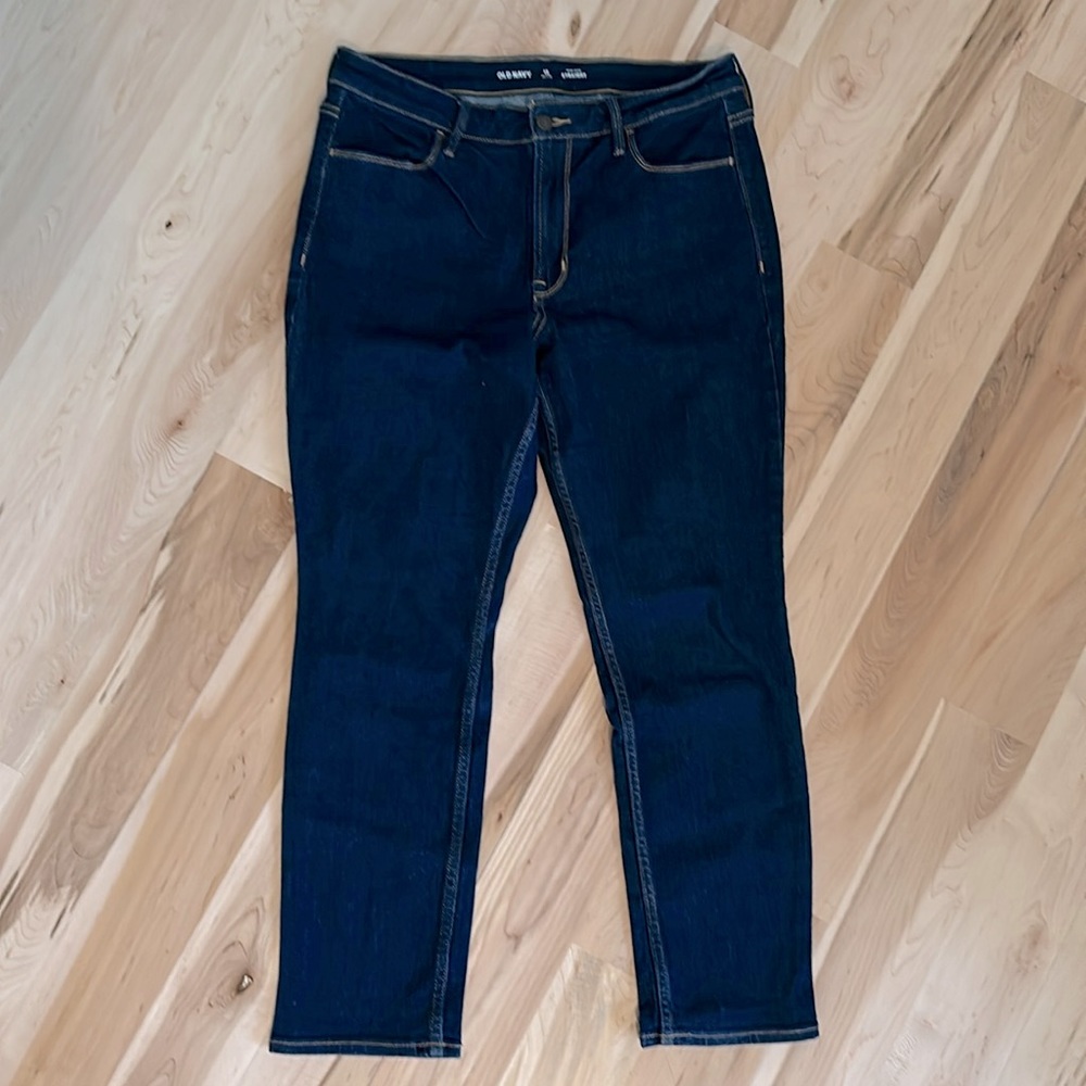 Old Navy Wow High Rise Straight Denim